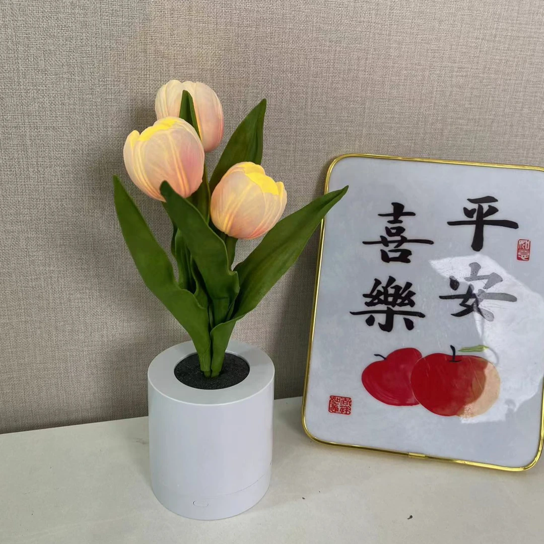 郁金香高级感装饰品摆件氛围摆件