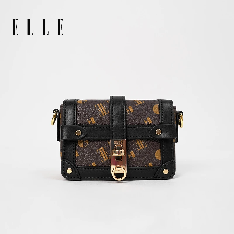 ELLE25年【圣诞礼物】PetiteMalle小号宝箱老花斜挎早秋款女包46376