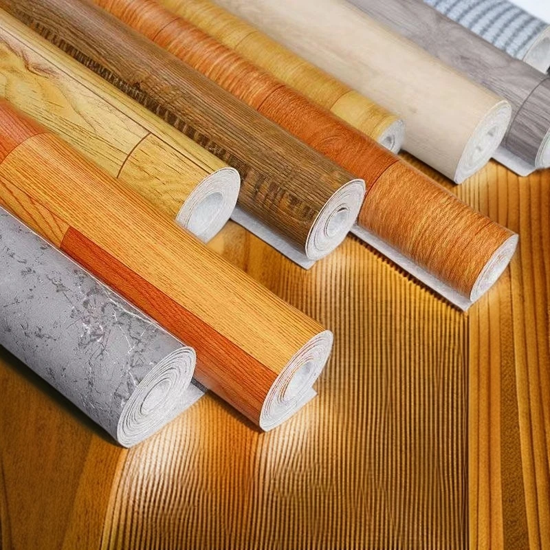 家用防水防滑耐磨加厚PVC水泥地直接铺地板革宿舍地胶地面垫改造