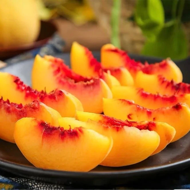 江浙沪  5-10斤装 顺丰包邮  炎陵高山黄桃 9-24颗