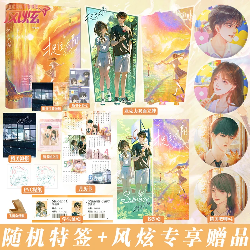 风炫-《捉住太阳》人气作者十清杳首部HE校园救赎小甜文