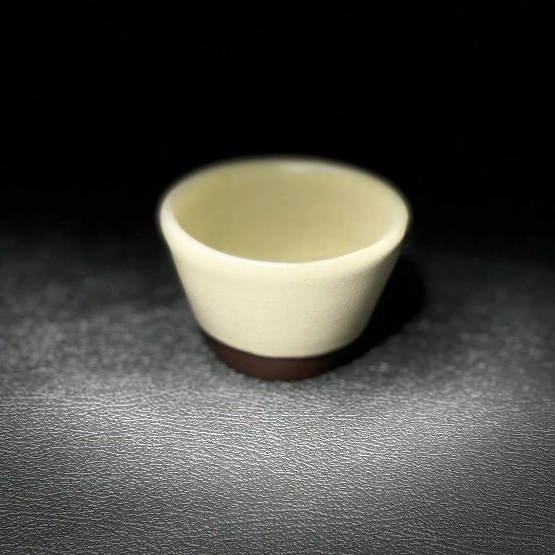柴烧白贝马蹄杯 一天出线 金丝铁线 主人杯 建窑建盏 高端茶具