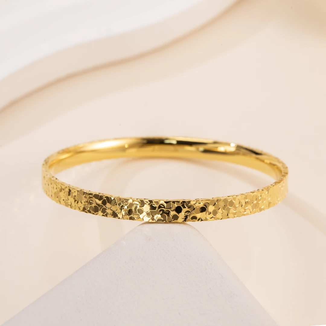 铜合金手镯 气质轻奢时尚经典碎冰冰手镯精致