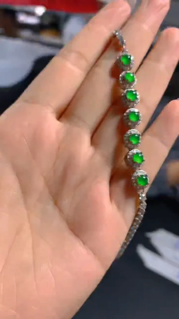 【闪购商品】翡翠手链未镶嵌0900346315