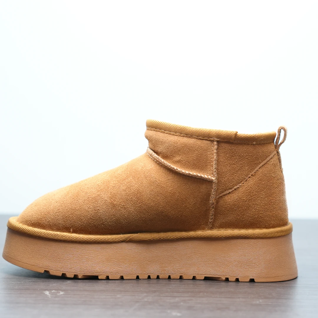 888-6鞋子气质搭配穿搭时尚休闲秋冬雪地靴保暖加绒加厚