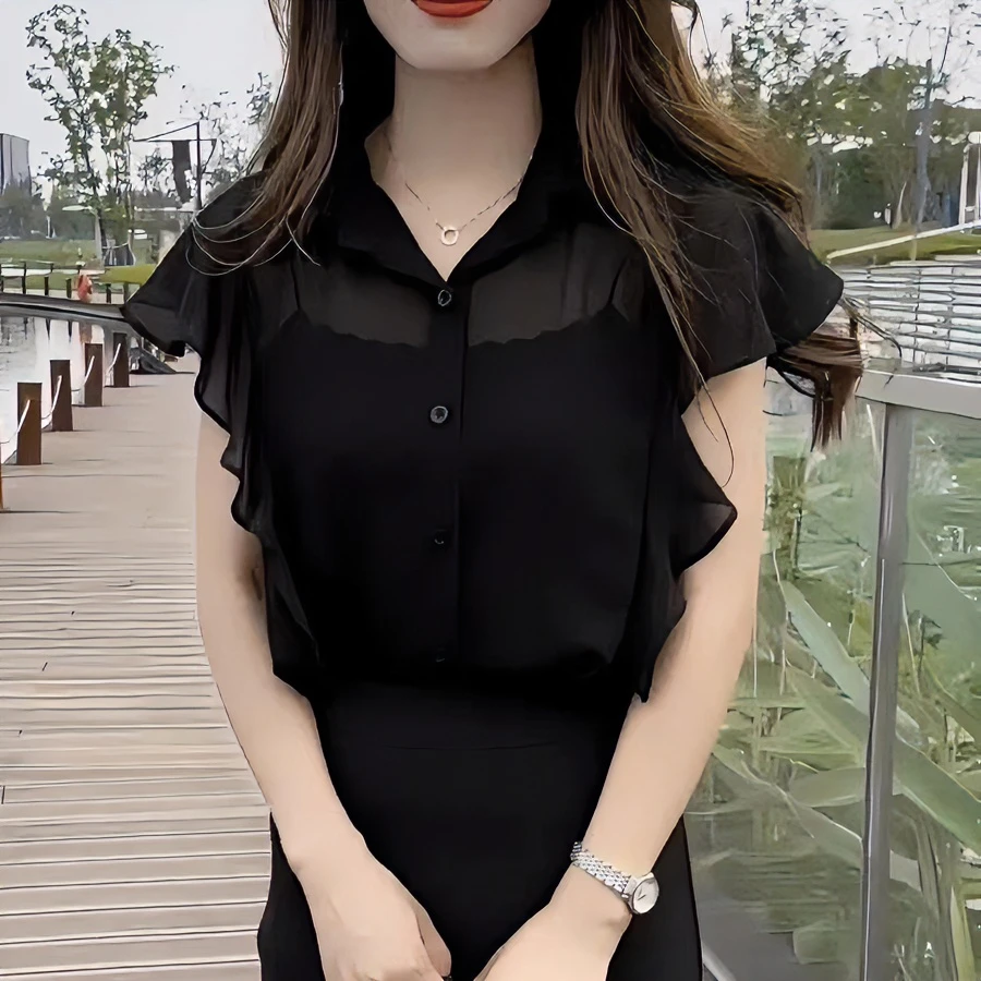 时尚气质防晒衣小衫宽松高级感洋气上档次法式女生韩系ins衣服