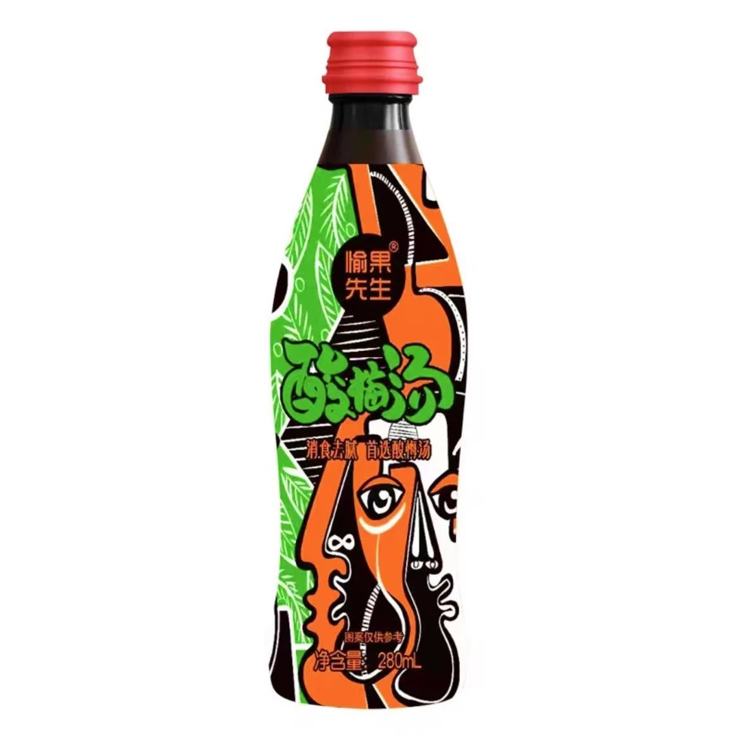愉果先生酸梅汤酸甜沁爽甄选280ml*8瓶