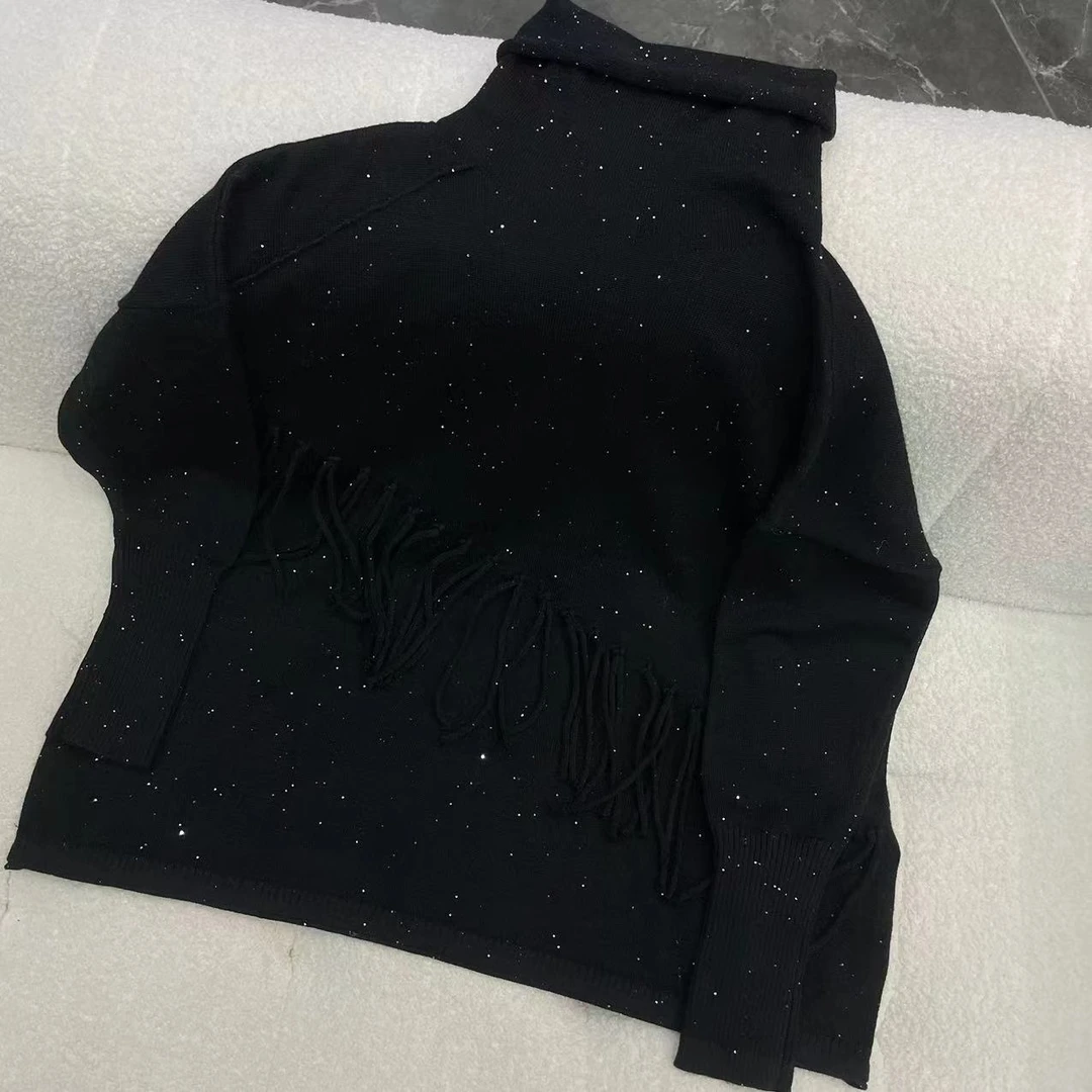 2023新款时尚秋冬羊毛网红气质小衫B 6604