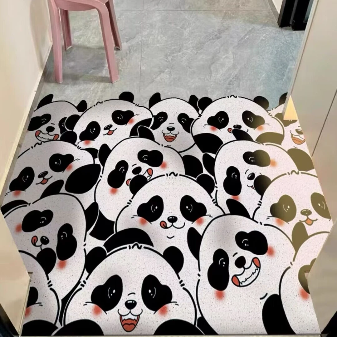 【工厂直销】少女心可爱入户地垫家用门垫外丝圈耐脏防滑地垫可裁剪