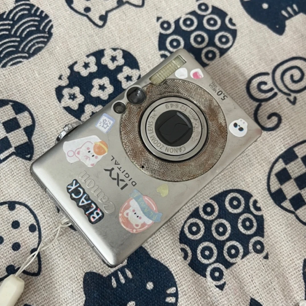 9新 Canon/佳能 佳能 ixus50 数码相机 日版 人像冷白 配件齐全