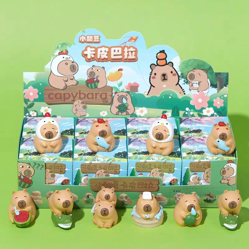 小甜豆卡皮巴拉收藏盲盒