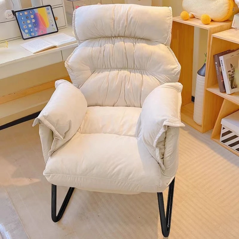 懒人电脑椅家用舒服久坐沙发椅卧室书桌椅宿舍可坐可躺休闲靠背椅