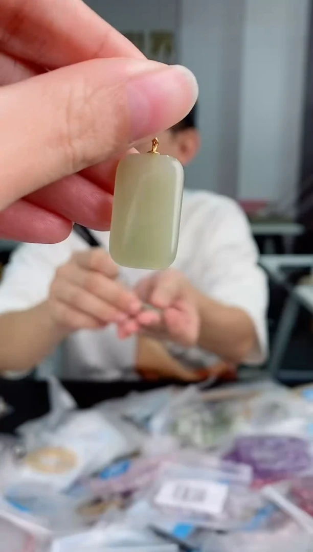 【闪购商品】和田玉吊坠(不含链)银S925镶嵌332