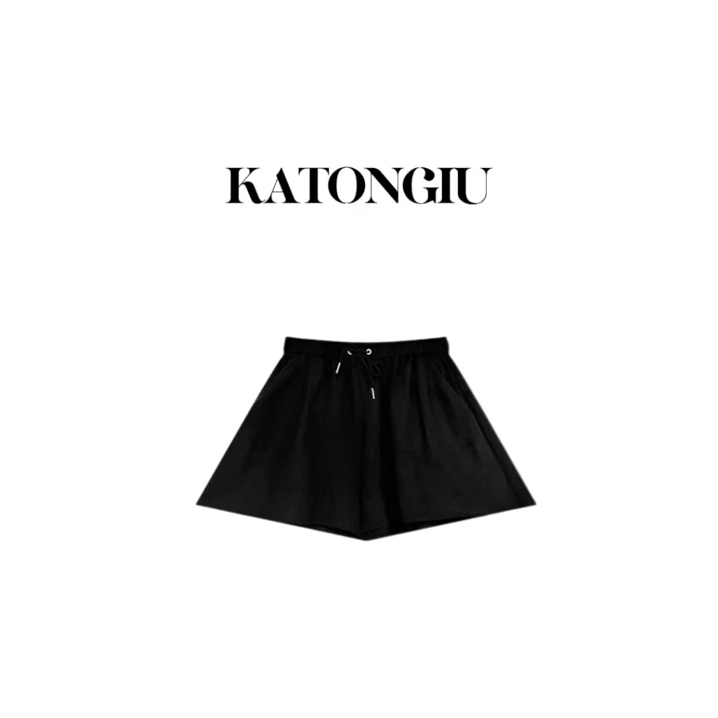 KATONGTU【超A裙裤】夏季新款时尚百搭显瘦宽松短裤     SF7080YN