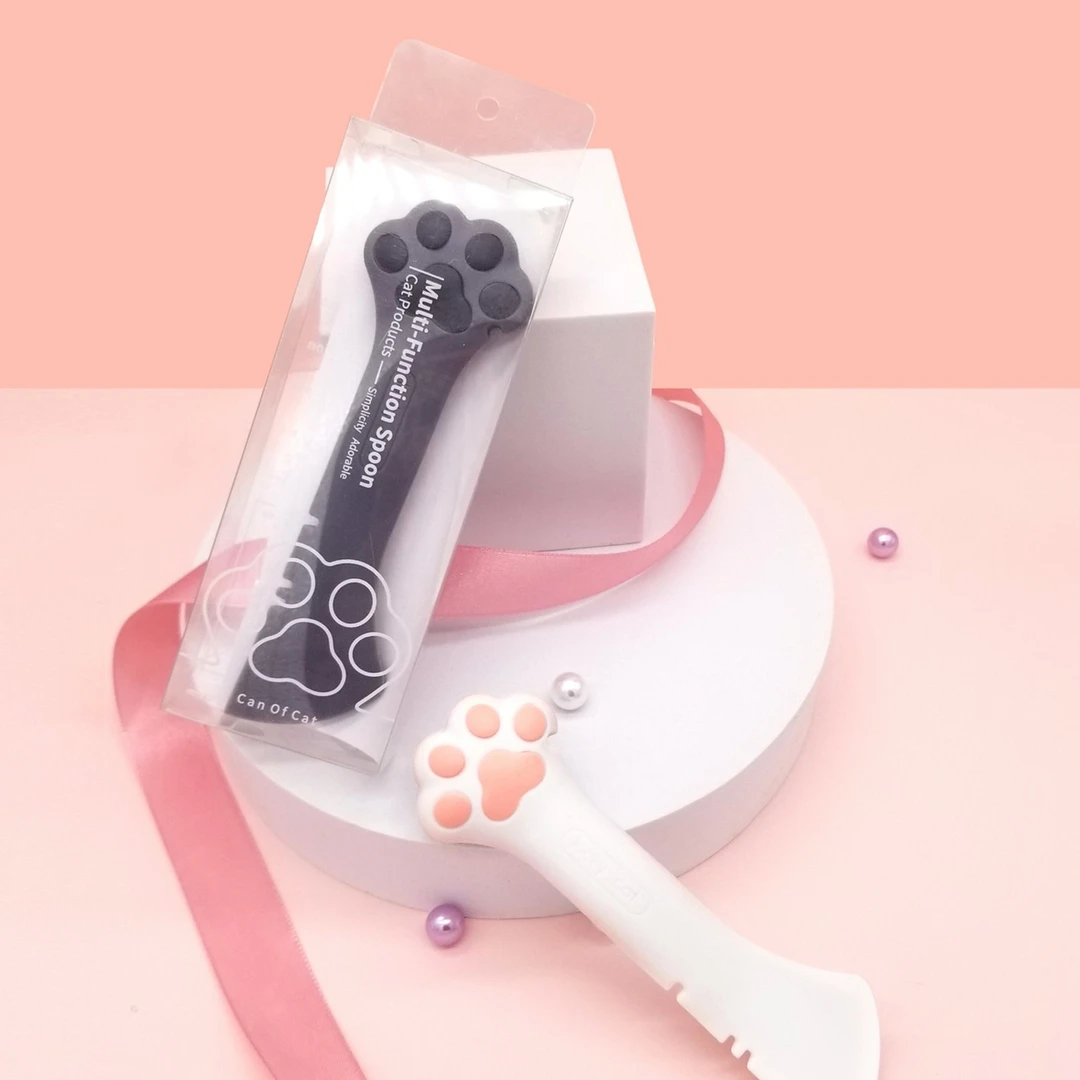 宠物罐头勺宠物开罐器湿粮干粮勺猫咪用品宠物勺喂食搅动勺猫铲子