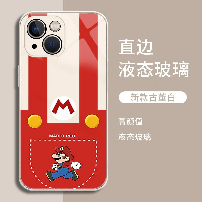 适用孙颖莎同款高级感个性小米15马里奥14pro超级玛丽turbo手机壳