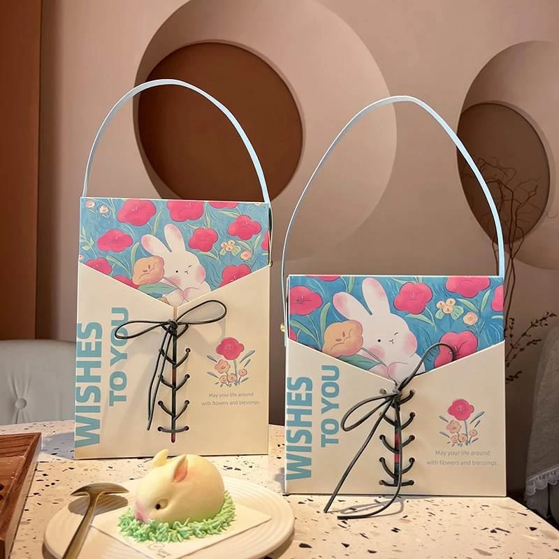 2025新款中秋创意网红流心月饼包装盒6粒空盒月饼礼盒蛋黄酥盒子