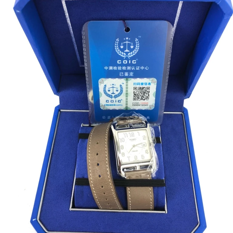 95新 Hermes/爱马仕 安洁利【折扣仓专属】休闲手表WHZ17355