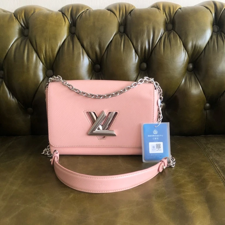 95新 LouisVuitton/路易威登 安洁利水波纹twist单肩包WHZ15967H
