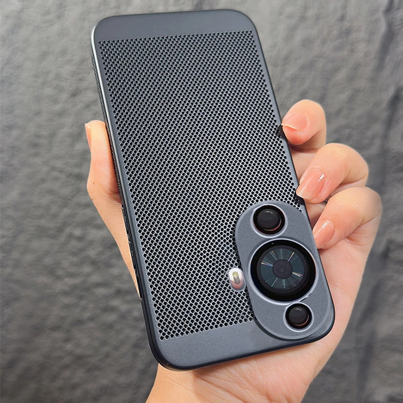 华为Nova11手机壳散热网nova11pro超薄磨砂外壳镜头膜全包保护套