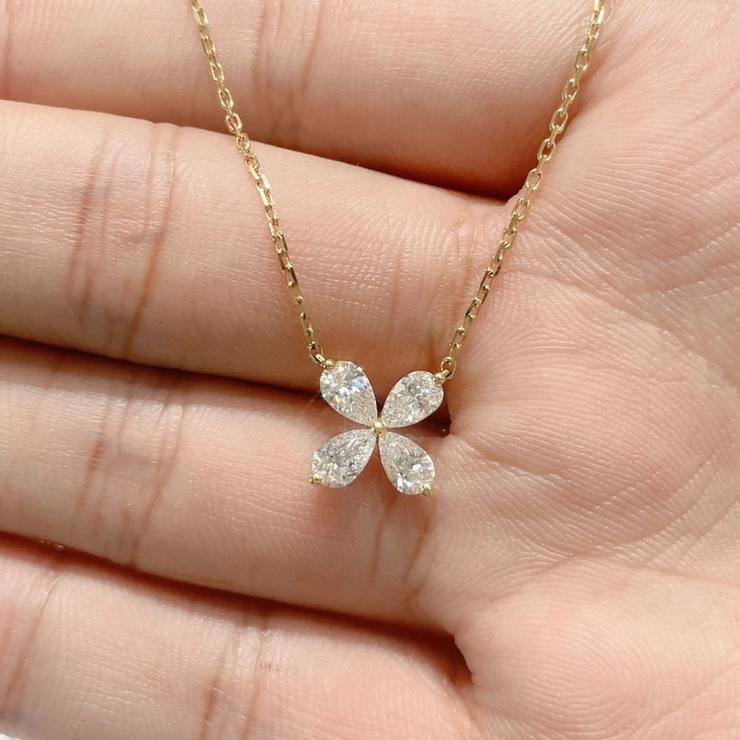 【闪购商品】实验室培育钻石18K金镶嵌