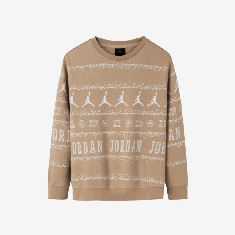 【Nike耐克童装奥莱】AIR JORDAN圣诞节秋冬季休闲卫衣JDB-FWC724