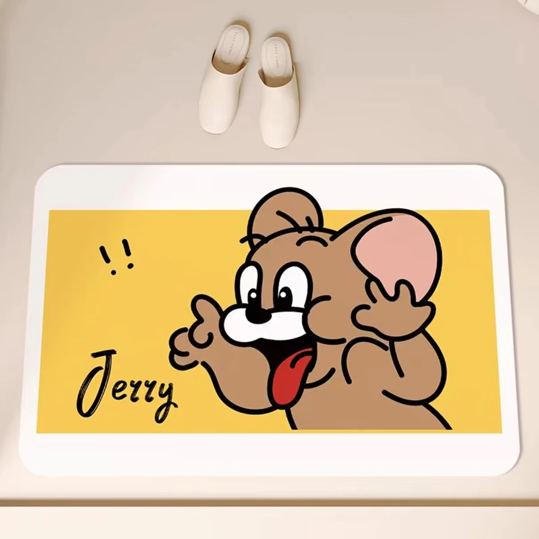 浴室硅藻泥吸水垫卫生间门口地垫进门卫浴厕所地毯防滑速干脚垫