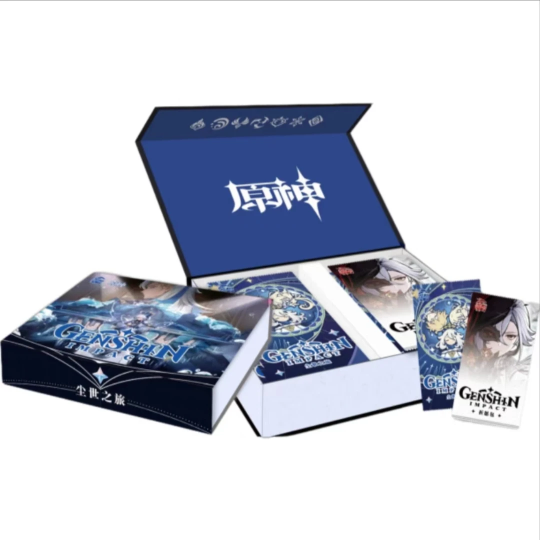 【新人福利】国卡二创 神卡·尘世之旅 原神卡牌收藏盲盒（默认代拆）Y