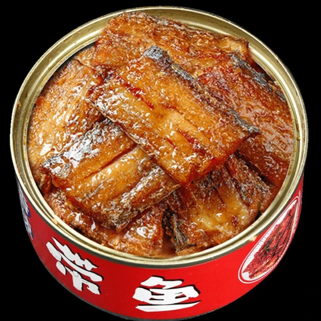 {小扬哥推荐}三只羊五香带鱼罐头下饭菜新鲜海鲜熟食罐装储存鲜香
