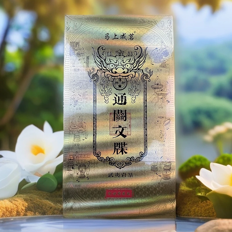 【交个朋友】马上成茗 通关文碟  武夷岩茶（8.5g*10）