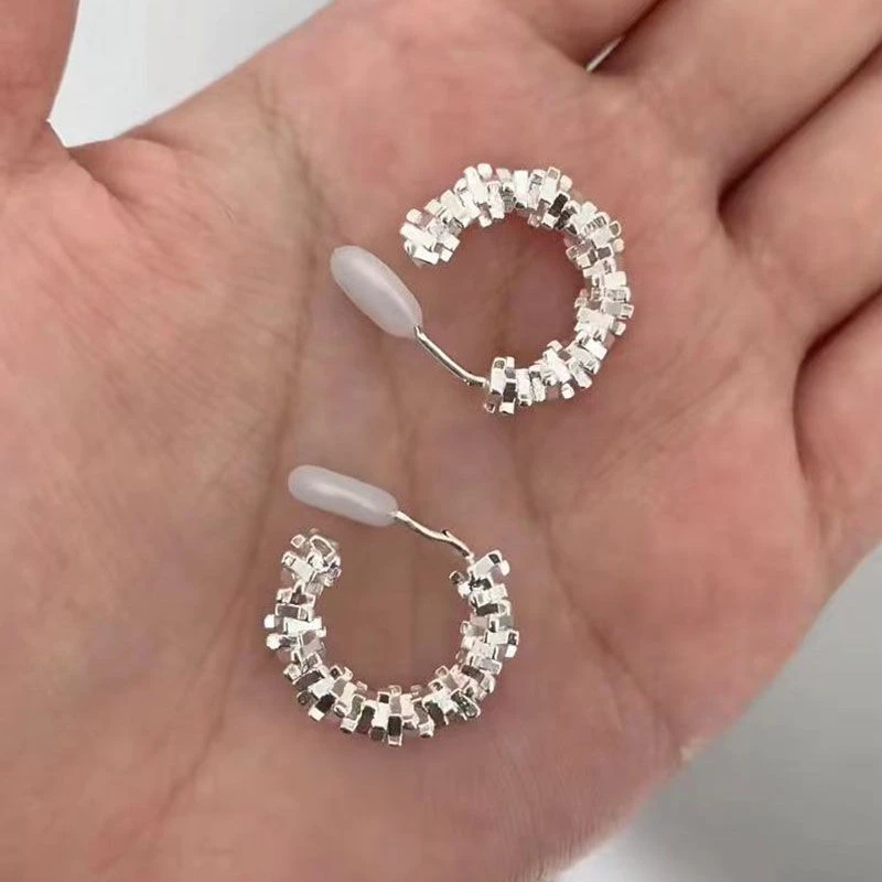 合金耳饰 甜酷小众设计感耳夹女无耳洞新款耳夹