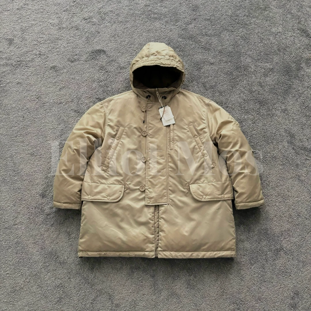 90%白鸭绒~Parker Down Jacket 双面穿派克飞行羽绒服-0882