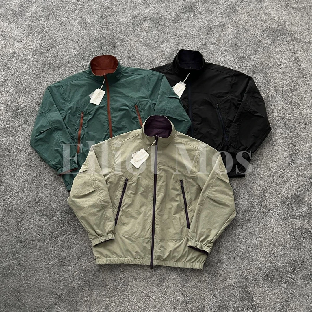 撞色元素~Double Sided Jacket户外多袋双面穿夹克外套-0507