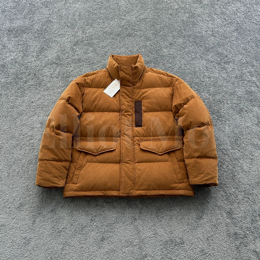 经典美式工装~Down Jackets 灯芯绒面包羽绒服-0953