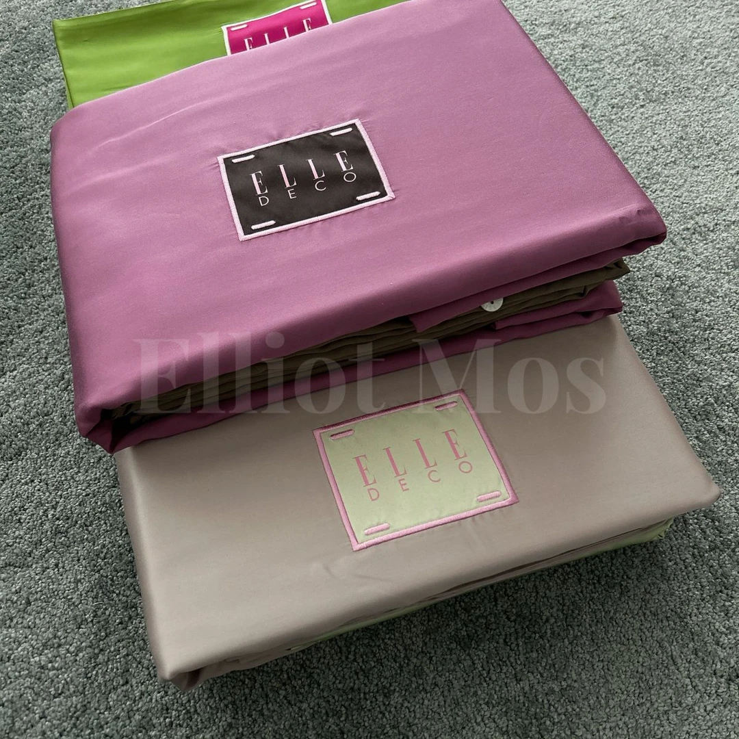 ELLE DECO春夏新品！色彩多巴胺~60支兰精天丝柔软撞色四件套