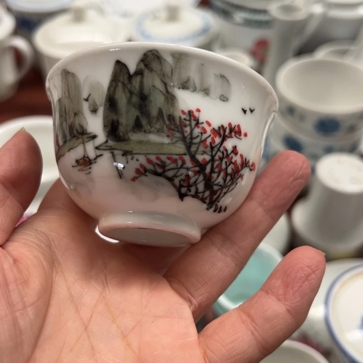 高温瓷高白瓷100毫升