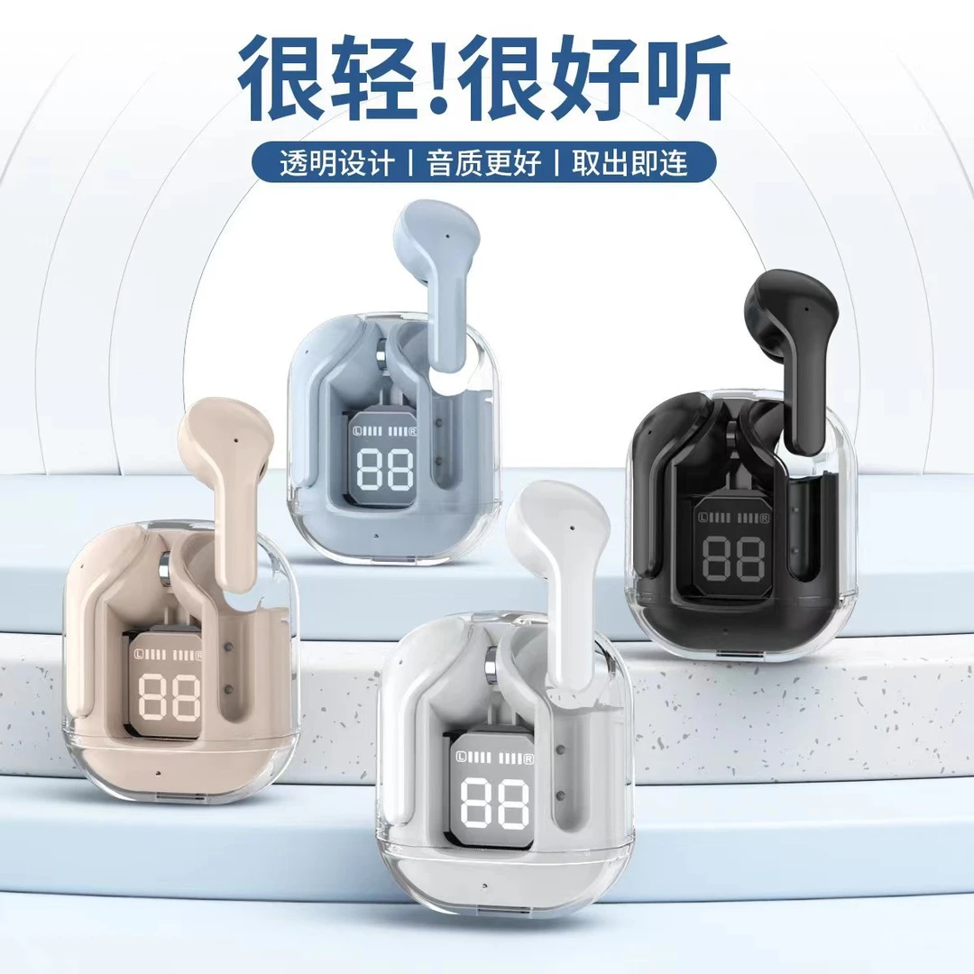 无线数显蓝牙耳机