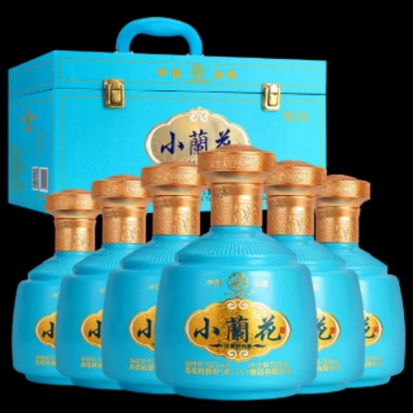 SHI JUE MANOR小兰花经典香醇浓香白酒52度