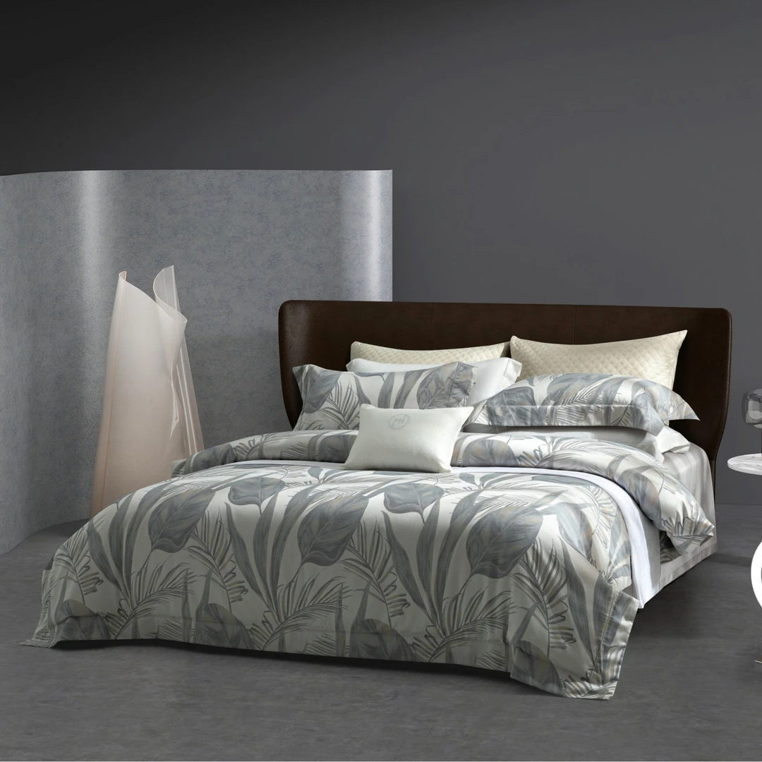 【贤公子家居】MN/慕奈 琼林玉树-高奢云锦棉澳棉色织提花四件套