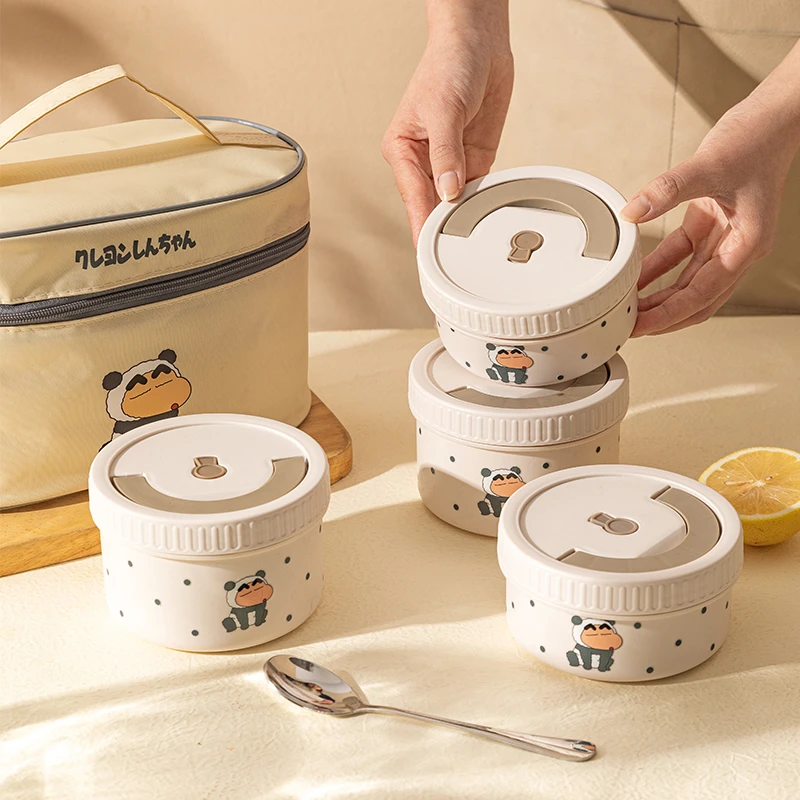 【特价福利】摩登主妇&蜡笔小新316不锈钢盒便当盒