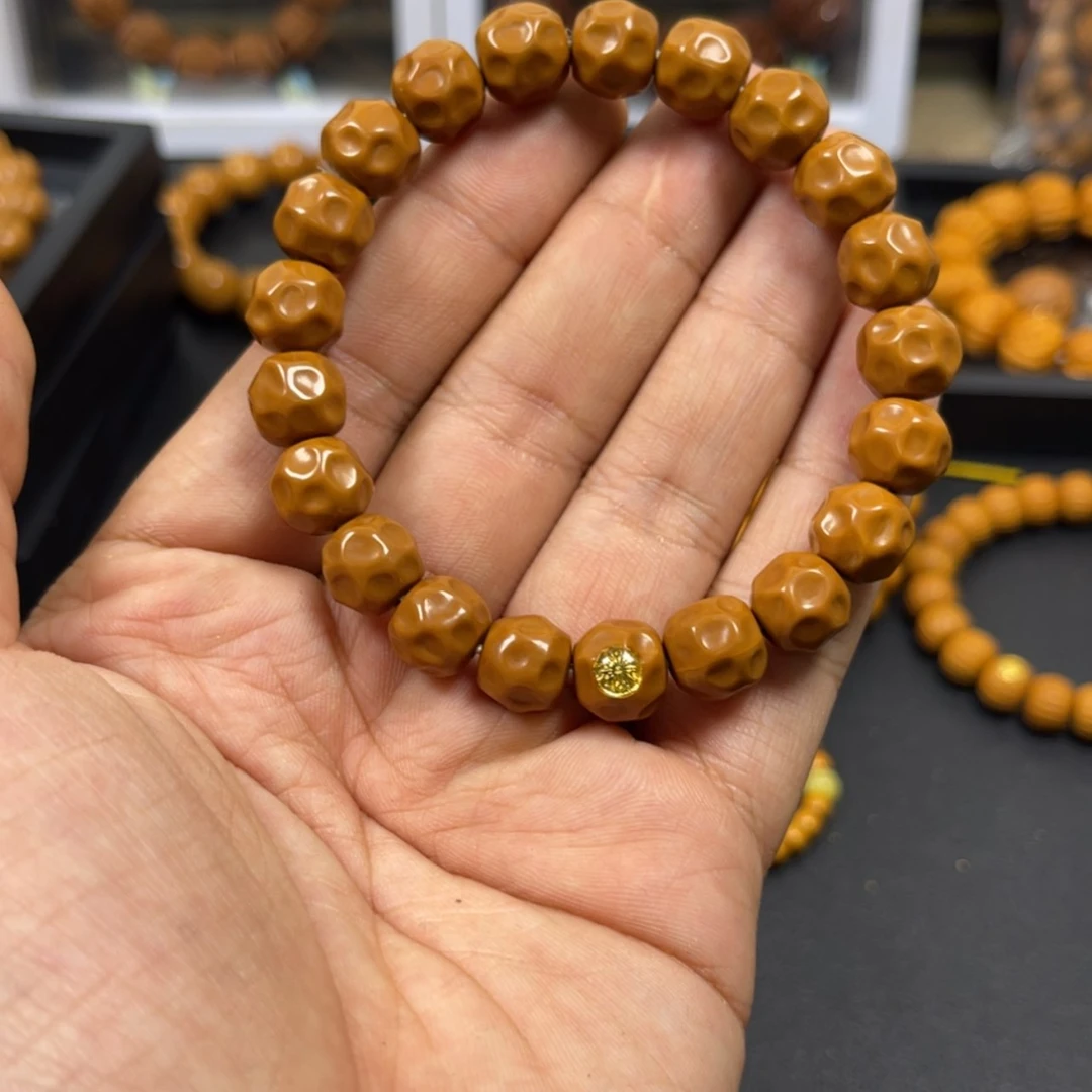 【闪购商品】猴头核桃吊坠带标款手工奶酪无相10mm凤仙料3s级