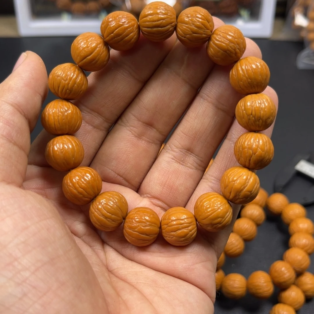 【闪购商品】猴头核桃吊坠凤羽13.5-14mm