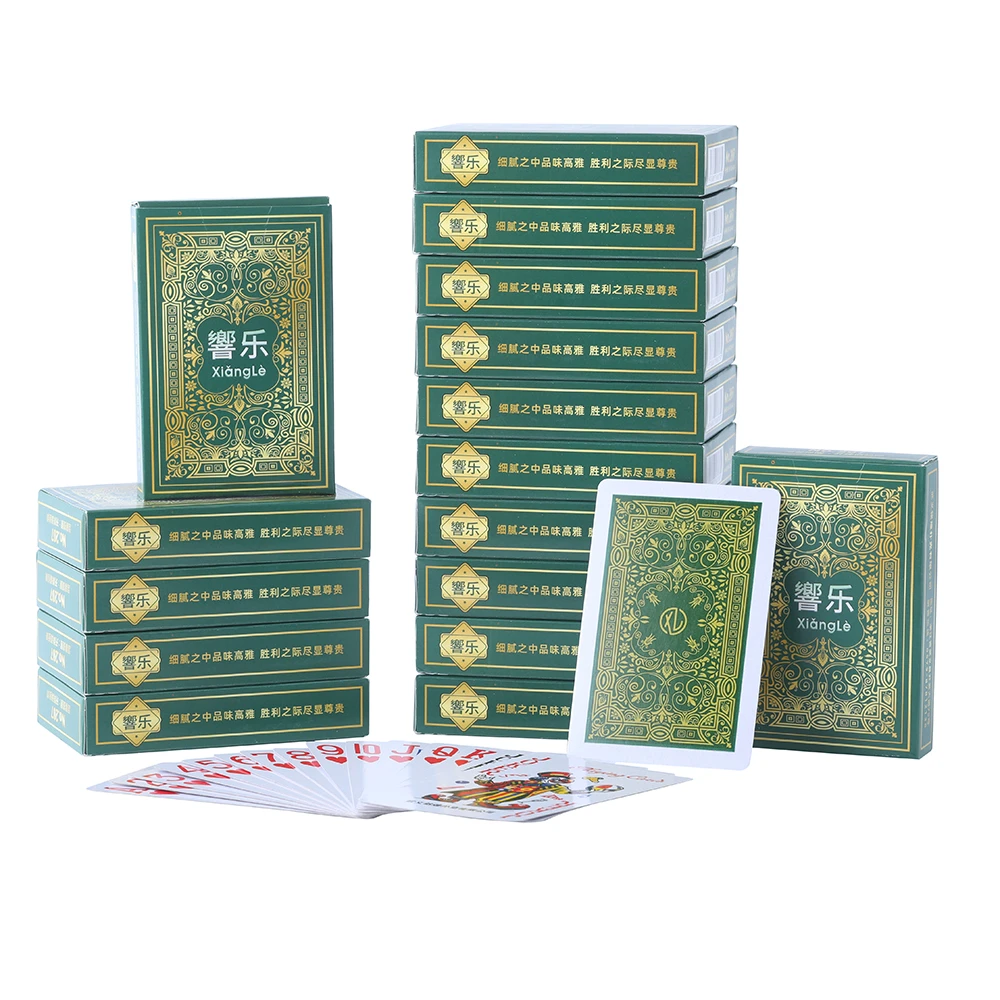 207扑克牌10副便宜批发纸牌整箱加厚加硬扑克扑克加厚加硬