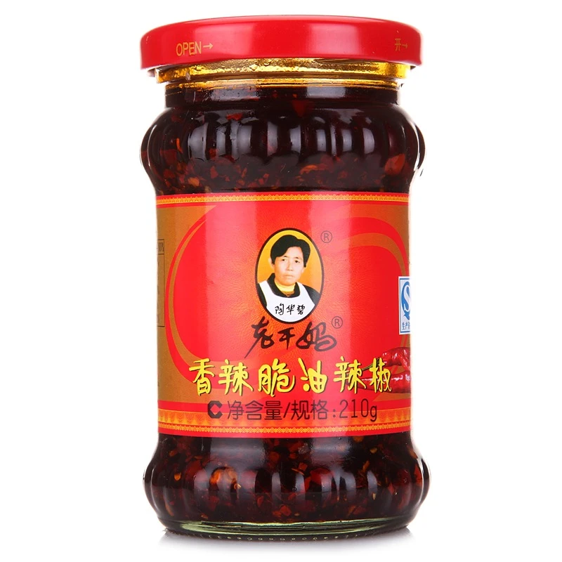 陶华碧老干妈香辣脆油辣椒210g/瓶