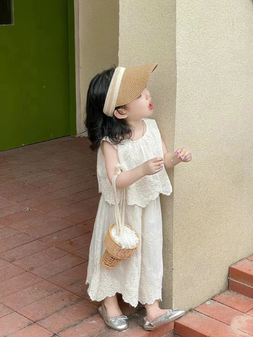 桃小兮2024新款韩版洋气童装儿童女童宝宝女孩甜美