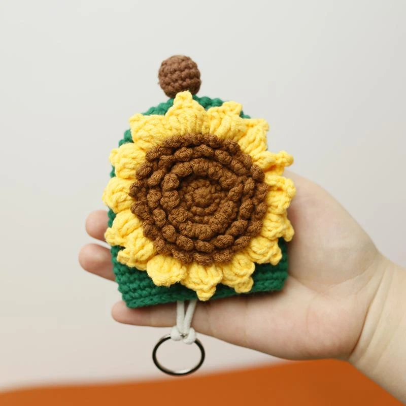 手工编织钥匙包成品