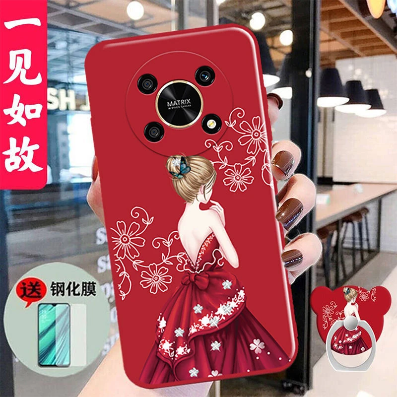 华为荣耀X30手机壳女新款ANY-AN00全包网红Honorx30防摔硅胶个性