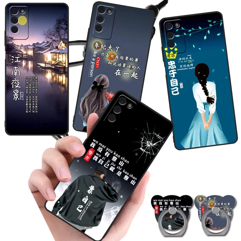 华为荣耀30青春版手机壳荣耀30lite男女新款高颜值honor30lite防