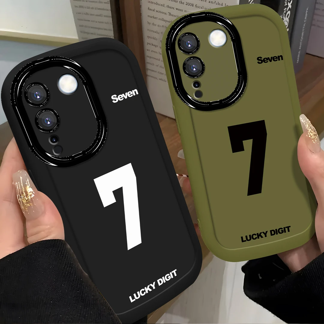适用于【VIVO】S16/Pro个性简约幸运数字7时尚男女款手机壳