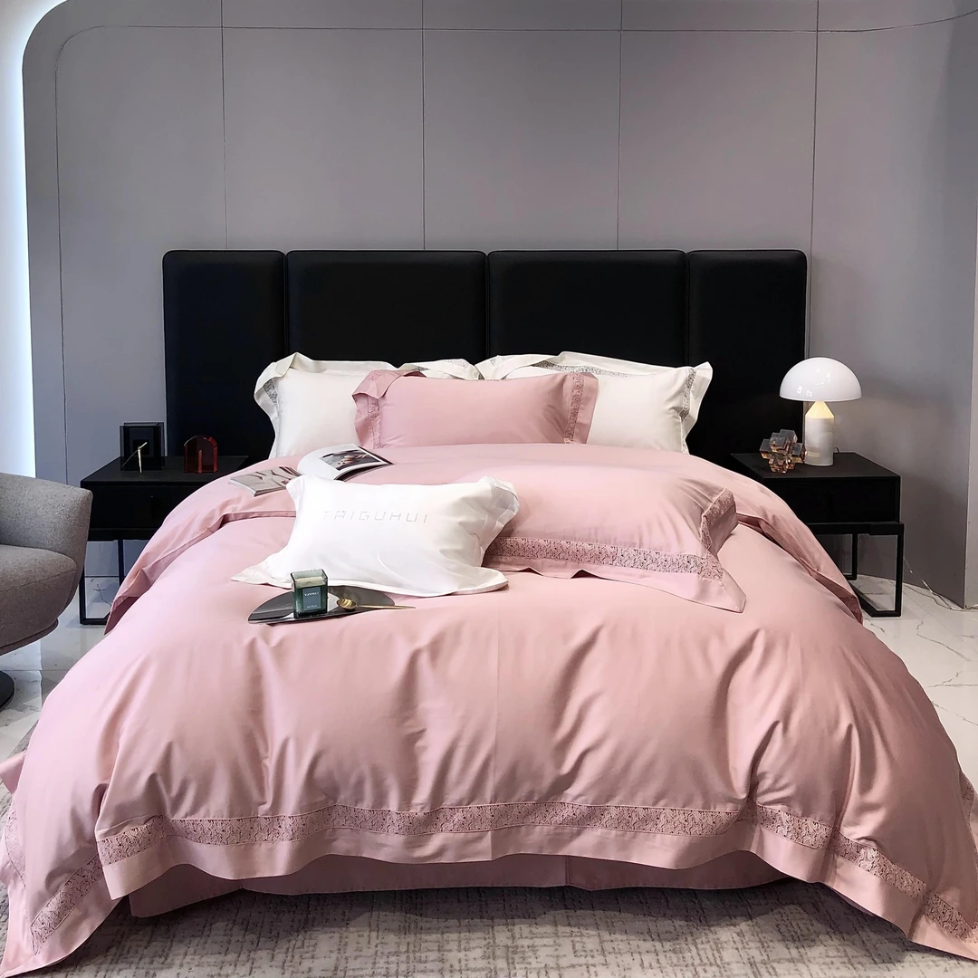 【沐梵家居】高端全棉长绒棉定制款法式大镂空款床品——格蕾丝